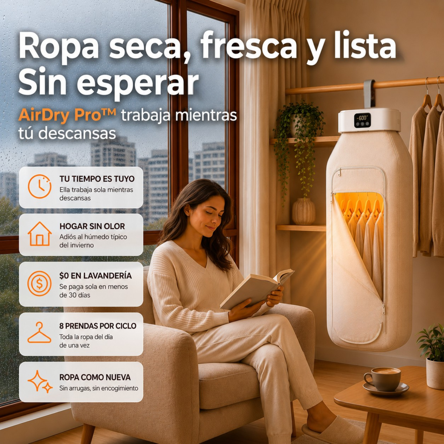 AirDry Pro™ Secadora Portátil