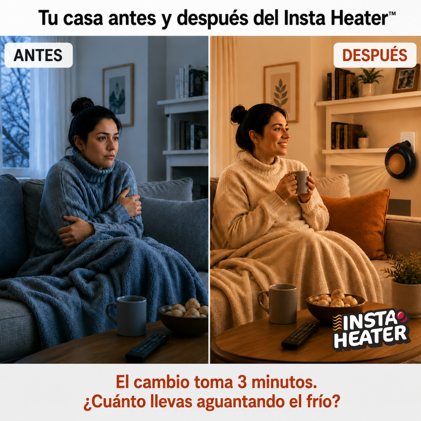 INSTA HEATER™   Calentador de Ambientes Portátil