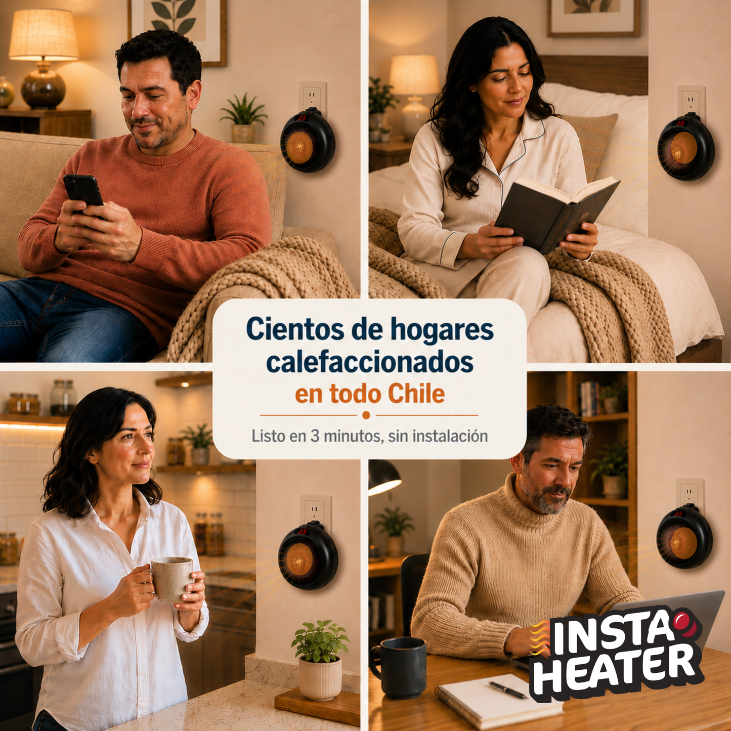 INSTA HEATER™   Calentador de Ambientes Portátil